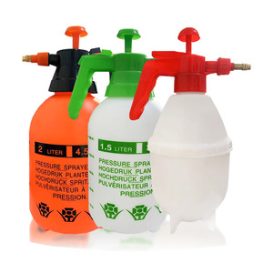 Pulverizador a presión de 2 litros, naranja, con manguera de jardín, para plantas y limpieza - Product Image 4