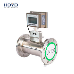 Flow <span class=keywords><strong>Meter</strong></span> Turbin Gas Asam untuk Amonia, Klorin, Hidrogen Sulfida, dan Gas Asam Lainnya, Bahan Stainless Steel OBM Pabrik - Product Image 1