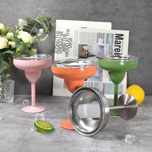 Vasos de Martini Personalizados de Doble Pared con Aislamiento de 8oz, de Acero Inoxidable 304, con Tapas, para Regalo o Fiesta - Product Image 4