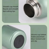 Bouteille d'eau isotherme portable mini 300 ml en acier inoxydable, format compact, vente en gros, personnalisable, thermos, mug