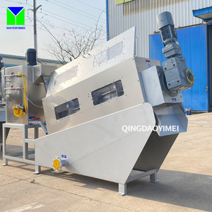 Dehydrators bùn hiệu quả cao cho các nhà máy và khách sạn bùn dewatering vít Báo Chí bùn dewatering máy - Product Image 3