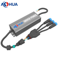 Konektor M20 Over Molding Power 2pin 1 ke 2 Splitter Male Female IP65 IP68 Tahan Air untuk Modul LED