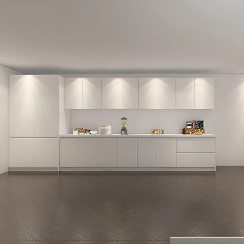 Dubai ucuz Minimalist hazır mutfak dolapları özel mutfak tasarımları Modern dolap Modern mutfak dolabı