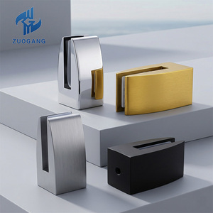 Pince à verre moderne en alliage <span class=keywords><strong>d</strong></span>'aluminium <span class=keywords><strong>pour</strong></span> balustrade de balcon, garde-corps de sol et <span class=keywords><strong>quincaillerie</strong></span> de <span class=keywords><strong>rampe</strong></span> <span class=keywords><strong>d</strong></span>'<span class=keywords><strong>escalier</strong></span>, facile à installer - Product Image 1
