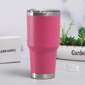 Nouvelle conception, gobelet isotherme de style américain de 30 oz, en acier inoxydable 304, à double paroi, isolé sous vide, grande capacité, pour l'extérieur, pour la voiture - Product Image 5