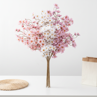 Rangkaian Bunga Baby's Breath Gypsophila Buatan Tangan Berkualitas Tinggi untuk Dekorasi Pernikahan dan Photo Booth - Ramah Lingkungan