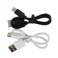 Câble USB court de type C de 30cm Câble de charge micro USB 2A Chargeur de fil USB de type C pour téléphone Android Haut-parleur de banque d'alimentation