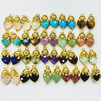 CH-LAP2056 Magnifique pendentif en verre, pendentif crabe d'été, pendentif homard/poisson en verre coloré, composant en verre océanique, vente en gros