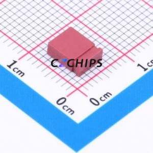 HC-JP254-1-65-CL-R-G1 Shorting Cap / Jumper Cap P=2.54mm Connector 1x2 2.54mm Capped Type 3A - Product Image 2