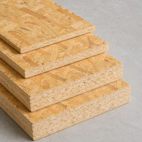 Panneau OSB professionnel 9-25 mm 1220x2440 mm, qualité E1, panneau stratifié structurel pour la décoration et la construction de meubles d'intérieur