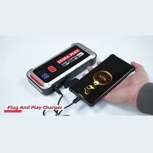 Мини-транспортное средство пусковое устройство 18000 мАч 1500A Power Bank светодиодный фонарик цифровой экран портативный автомобильный мотоцикл бустер аккумулятор - Product Image 5