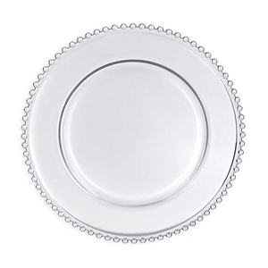 Plato Base Plateado para Eventos, Banquetes y Bodas en Hoteles - Product Image 1