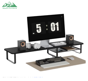 Soporte <span class=keywords><strong>Portátil</strong></span> de Madera <span class=keywords><strong>para</strong></span> <span class=keywords><strong>Laptop</strong></span> Wayon con Estante de Almacenamiento <span class=keywords><strong>para</strong></span> Oficina en Casa, Mejora la Postura y la Organización del <span class=keywords><strong>Escritorio</strong></span>, Diseño Compacto - Product Image 1