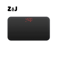 New Design Perfect Electronic Smart Body Bathroom Scale Weighing Transparent Glass Customized logo