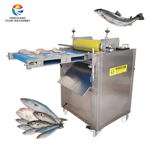 FQS-400 macchina per la scuoiatura dei pesci calamari Tilapia macchina per la rimozione della pelle dei pesci