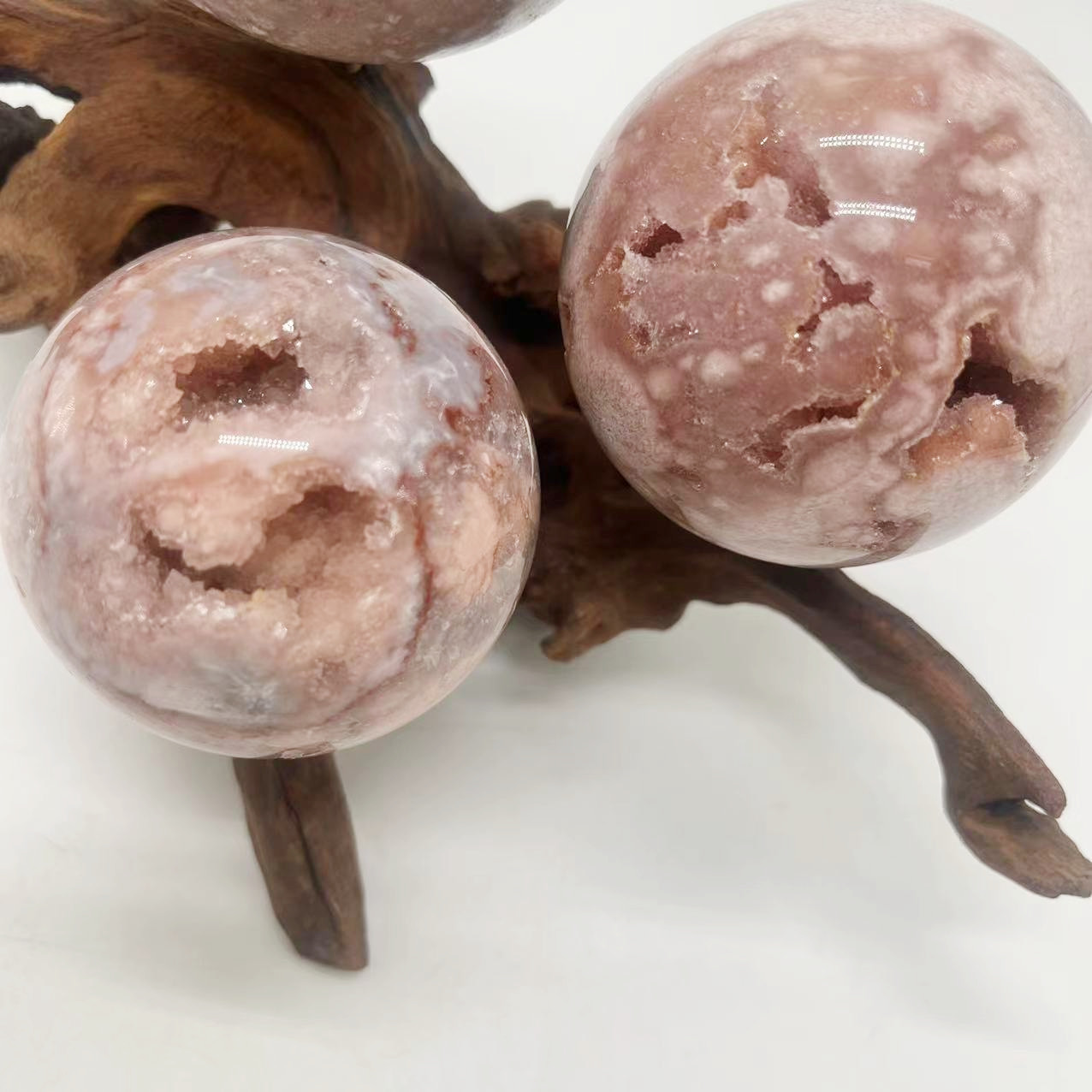 Оптовая продажа, натуральный друз, розовый аметист, сфера, кристаллы, лечебный аметист, геодовая Сфера