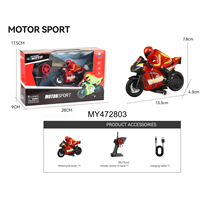 Cadeau de Noël pour enfant, jouet véhicule, moto RC 1:12, télécommande, moto de course RC, moto de cascade, jouets pour enfants