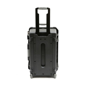 Estuche de herramientas de barbero de plástico duro duradero Estuche de vuelo de <span class=keywords><strong>DJ</strong></span> de aluminio ignífugo con ruedas - Product Image 1
