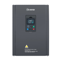 Variateur de fréquence M-Drive 30KW/37KW triphasé 380V/440V, contrôle vectoriel, 0-500Hz, écran LCD, IP20, RS485 Modbus, moteur asynchrone AC