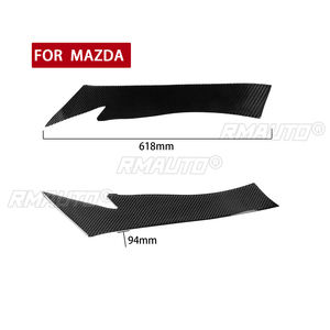 2 Piezas de Cubiertas Decorativas para Faros Delanteros de Coche, de Fibra de Carbono, para Mazda CX5 2013-2016, Adhesivos Decorativos para Faros Delanteros - Product Image 3