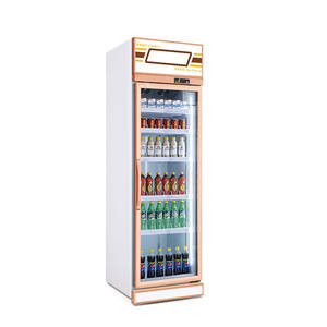 מסחרי אחר העליון-מקפיא זכוכית אנכית זכוכית שקופות דלת כפולה - Product Image 6