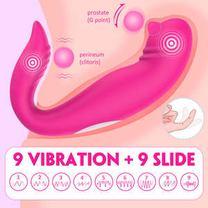 Vibrador de silicona inalámbrico para masaje de próstata, plug anal portátil, vibrador femenino, juguetes sexuales anales íntimos para mujer - Product Image 2