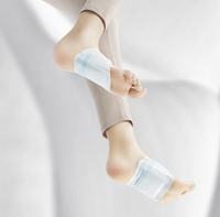 Chauffe-Doigts et Pieds Jetables Hiver – Sachets Chauffants Hydratants et Détoxifiants pour les Mains et les Pieds – Blanc 120x80mm