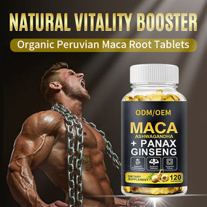 Capsules de Maca pour Hommes pour la Vitalité et le Soutien Immunitaire - Extrait Standardisé pour l'Amélioration des Performances, Complément Alimentaire - Product Image 2