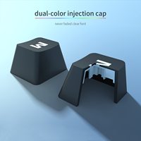 Keyboard Gaming Mini Nirkabel BT Isi Ulang untuk Komputer, Gaya Trendi, Cocok untuk Studio, Game, dan Kantor