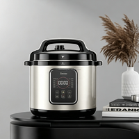 Cuisinière électrique intelligente 5L, contrôle par micro-ordinateur, verrouillage de sécurité, cuisson rapide, appareil de cuisine