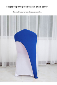 High Spandex Elastic <strong>Chair</strong> Slipcover Machine Washable Durable Eco-Friendly Reusable Universal Fit Customized Color Plain Style - Product Image 4