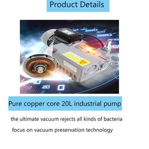 Máquina de Envasado al Vacío Tipo Mesa para Pescado, <span class=keywords><strong>Carne</strong></span>, Queso y Alimentos, Mini Máquina de Envasado al Vacío - Product Image 5