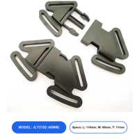 Sangle de poussette pour bébé à boucle à 3 points de haute qualité dégagement de sécurité en plastique à 3 voies pour siège de voiture pour bébé pièces et accessoires de sac spécial