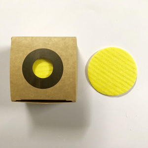 2021 nouvelles idées de produits tampons démaquillants en <span class=keywords><strong>coton</strong></span> biologique réutilisables 12 éponges rondes pour l'application du visage - Product Image 3