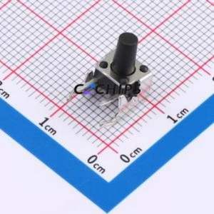 BX-TS-26-6695ZJ Tactile Switch Through hole Component (THT),6x6mm Switch Single Pole Single Throw Round Button 2.6N Through Hole - Product Image 1