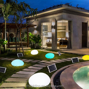 Lampes solaires de jardin, imperméables, en forme de pierre, pour événements extérieurs, fêtes, mariages, festivals, ornement, lumière solaire LED en forme de pierre - Product Image 3