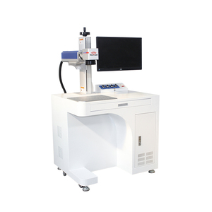 Sợi Máy tính để bàn <span class=keywords><strong>Laser</strong></span> đánh dấu Máy 30 Wát <span class=keywords><strong>Laser</strong></span> đánh dấu trên kim loại kỹ thuật số - Product Image 1