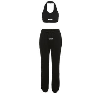 2022 autunno nuovo Sexy collo scollato aderente Top da <span class=keywords><strong>donna</strong></span> a vita alta Leggings Casual - Product Image 6