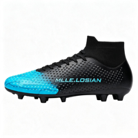 Chaussures de football sur mesure, crampons de football de fabricant agréé, chaussures de football montantes FG