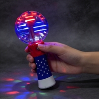 OEM LED Mehrfarbige Zehn-Lampen-Flaggen-Rotationskugel Blitzstab Automatisch Leuchtend Mehrere Flaggen Wählbar für Unterhaltung/Geschenke