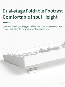 คีย์บอร์ด Zornher ZH100 แบบ Ergonomic Mechanical Wireless Gasket Mount เงียบ ไร้เสียงรบกวน พร้อมปุ่ม PBT สำหรับสำนักงานและเกมเมอร์ - Product Image 5