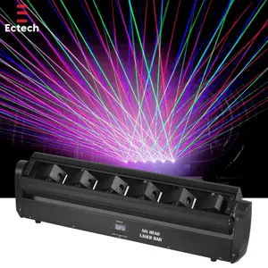 3 in1 RGB Voll farbe 3W Grid Multi Beams 6 Moving Head DJ Disco Ktv Bar Party Bühnen effekt leuchten