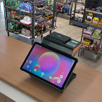 Terminal POS Android de 11 Pulgadas con Impresora Térmica de 80 mm Compatible con la Aplicación Loyverse POS para Comercio Minorista y Restaurantes