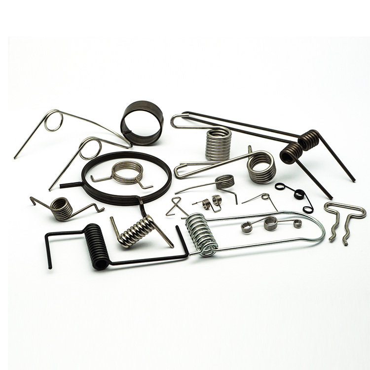 Custom Torsion Coil Spring Zinc Plated