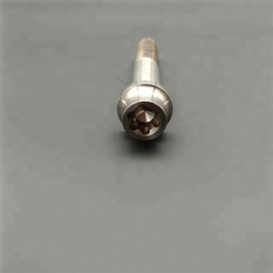 <span class=keywords><strong>Volkswagen</strong></span> Steering M7 24mm <span class=keywords><strong>Rueda</strong></span> dividida Pernos de titanio para juego de automóviles Nmax V2 VW T Eje anodizado Riesgo ranurado <span class=keywords><strong>Perno</strong></span> de titanio negro - Product Image 6