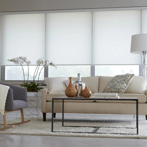 Factory Made Motorized Zigbee Solar Powered Smart Blind <strong>Motor</strong> <strong>Roller</strong> Shades with Solar Panel for Hotel Office Home Decoration - Product Image 1