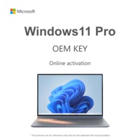 Licencia Original OEM de Windows 11 Pro, Clave Digital para Activación en Línea, Etiqueta de Clave para Windows 10/11 Pro, Gran Oferta, 6 Meses de Garantía
