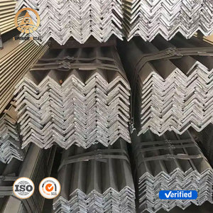 Cornières en acier au carbone laminé à chaud de type égal et inégal en L, tailles personnalisées Q195 S235jr 80x80x6 50x50x5mm, en acier doux - Product Image 2