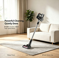 Aspirateur Balai Sans Fil Intelligent et Puissant pour Tapis et Sols Durs, Écran d'Affichage Intelligent, Modèle Mince, de Fabrication OEM