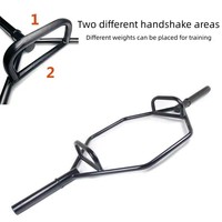 Barre de musculation hexagonale professionnelle ZY pour soulevé de terre, barre multi-prise pour la musculation en salle de sport, fournisseur OEM ODM